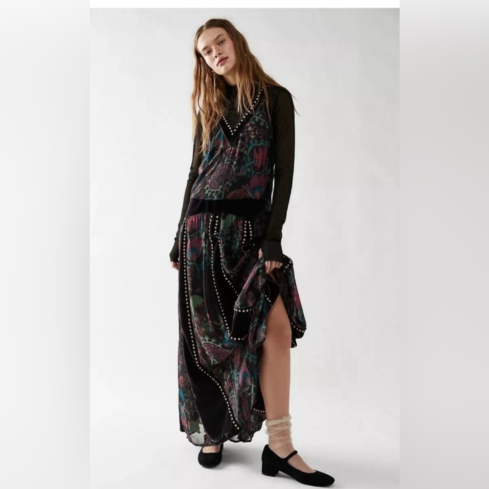 Free People Gweniever Maxi Dress - Picture 3 of 9